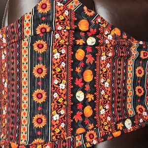 Plus size halloween  fall leggings